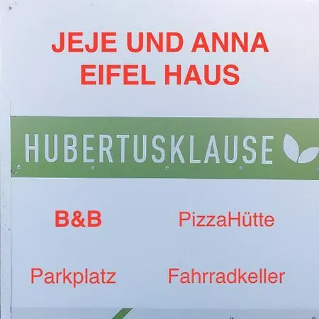 Jeje Und Anna's Eifel Haus 3* 蒙绍